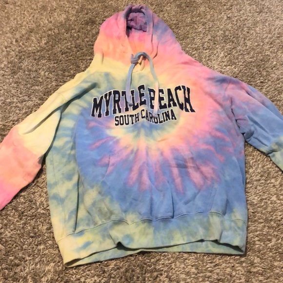 Myrtle Beach tie-dye hoodie - Picture 1 of 1
